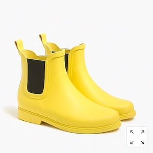 J Crew Chelsea rain boots